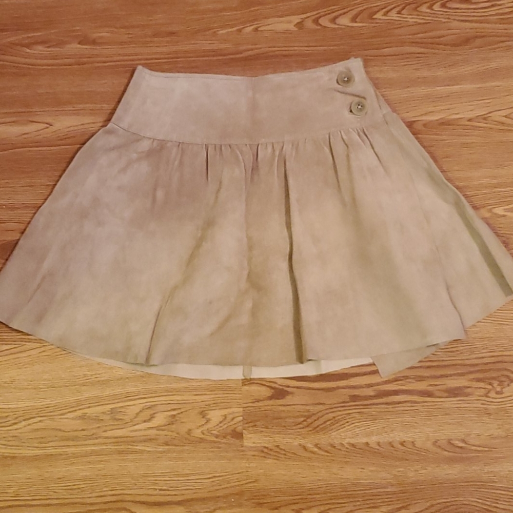 Pochontas Suede skirt